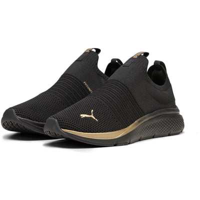 Puma - Womens Softride Pro Echo Slip-On Molten Metal Shoes