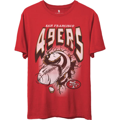 Junk Food - Unisex 49Ers Breakthru T-Shirt