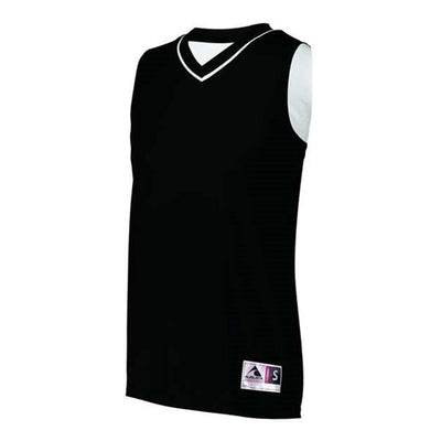 Augusta Sportswear - Womens 154 Reversible Two Color Jersey — Black/White