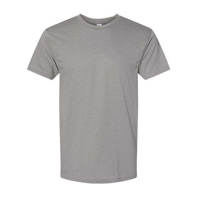Bayside - Mens 5710 Usa-Made Triblend Crew — Tri Asphalt