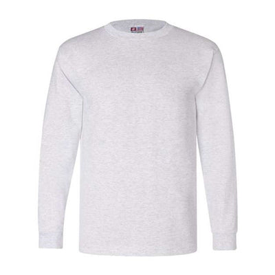 Bayside - Mens 6100 Usa-Made Long Sleeve T-Shirt — Ash