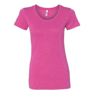 Bella + Canvas - Womens 8413 Triblend Tee — Berry Triblend