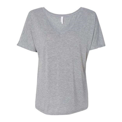 Bella + Canvas - Womens 8815 Slouchy V-Neck Tee — Athletic Heather