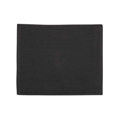 Carmel Towel Company - Mens C1518 Velour Hemmed Towel — Black