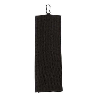 Carmel Towel Company - Mens C1717Mtc Fairway Golf Towel — Black