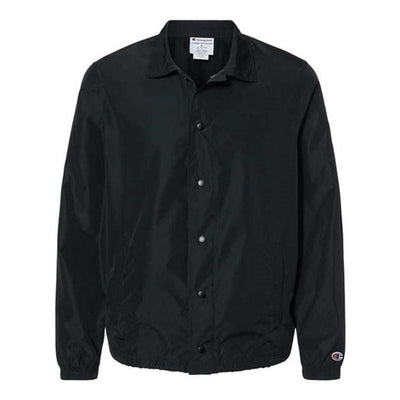 Champion - Mens Co126 Coach'S Jacket — Black