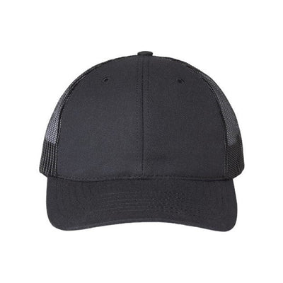 Classic Caps - Mens Usa100 Usa-Made Trucker Cap — Black