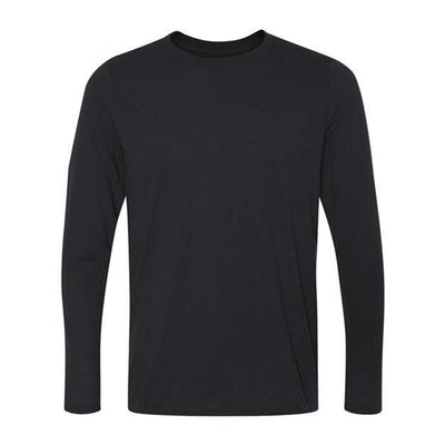 Gildan - Mens 42400 Performance Long Sleeve T-Shirt — Black
