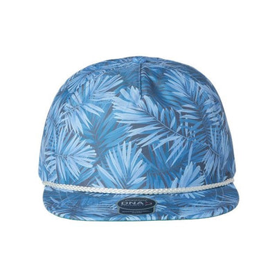 Imperial - Mens Dna010 The Aloha Rope Cap — Blue Hawai'in