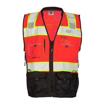 Kishigo - Mens S5002-5003 Premium Black Series Surveyors Vest