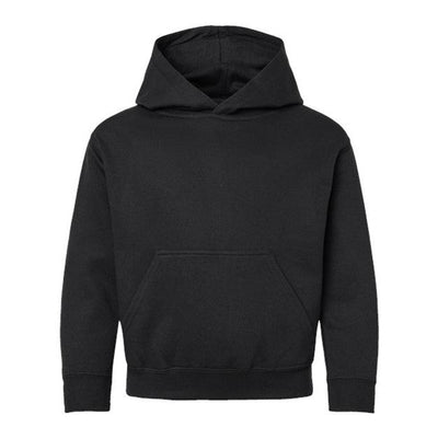 Lat - Kids 2296 Pullover Hooded Sweatshirt — Black