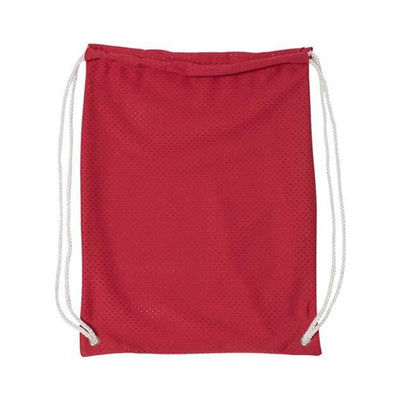 Liberty Bags - Mens 8895 Mesh Drawstring Backpack — Red
