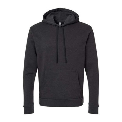 Next Level - Mens 9302 Unisex Malibu Hoodie — Heather Black