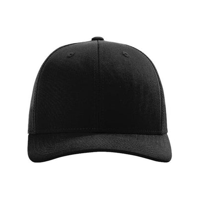 Richardson - Mens 112Re Recycled Trucker Cap — Black