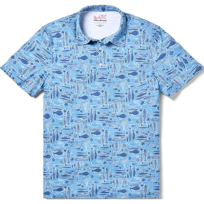 Reyn Spooner - Mens Ebb Tide Performance Polo