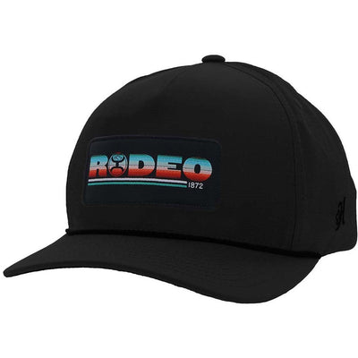 Hooey - Mens Rodeo 5-Panel Trucker Cap With Serape Rectangle Patch