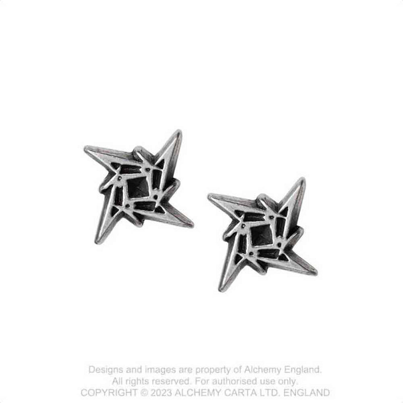 Metallica - Unisex Ninja Star Earrings