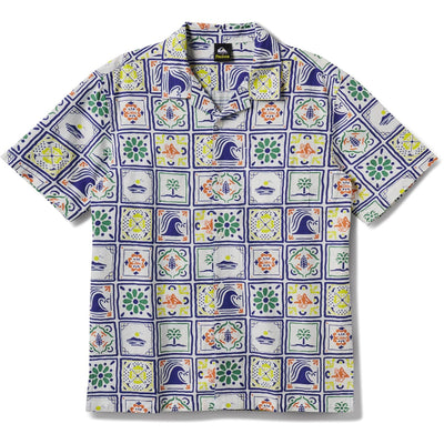 Quiksilver - Mens Baja Casual Short Sleeve Woven Shirt