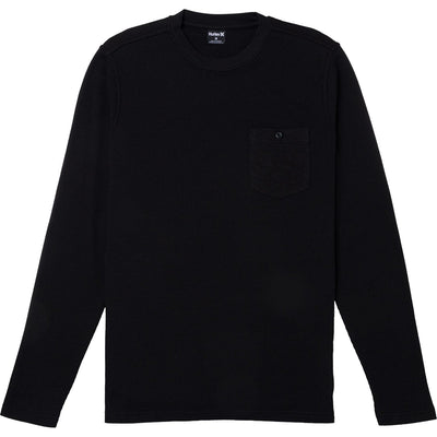 Hurley - Mens Felton Thermal Crew Long Sleeve Top