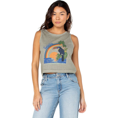 Roxy - Womens Vintage Toucan Wildflower Tank Top