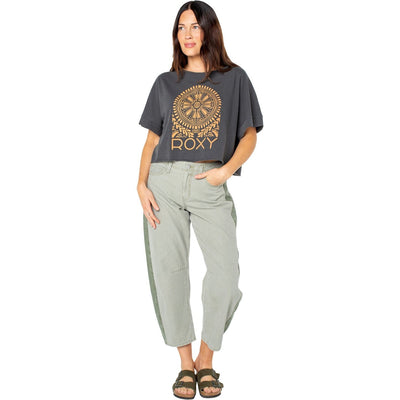 Roxy - Womens Live The Life Dstf Crop T-Shirt