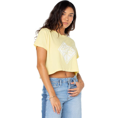 Roxy - Womens Wave Riders Cbt Crop T-Shirt