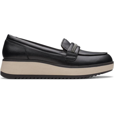 Clarks - Womens Zylah Shine Slip-On Shoes