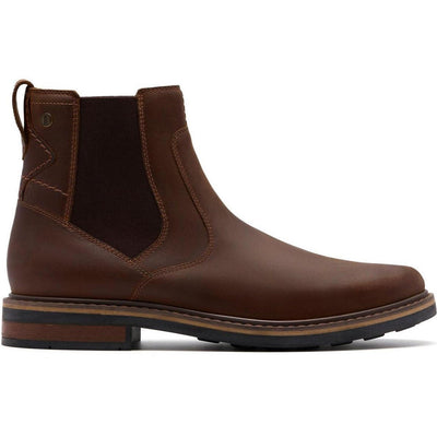 Clarks - Mens Newford Easywp Boot — Beeswax Wl