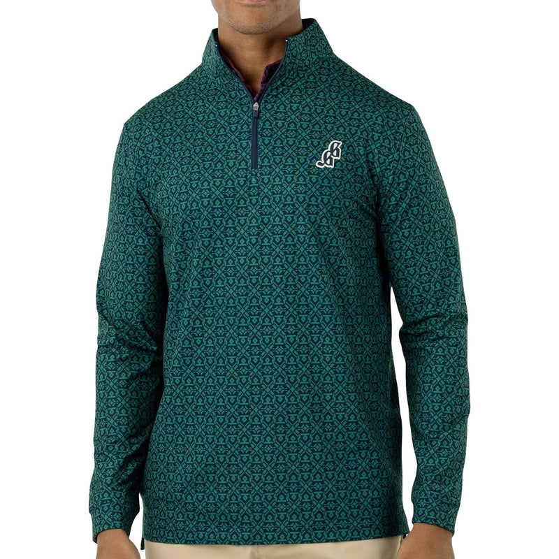Good Golf Life - Mens Mountain Top Quarter Zip Pullover
