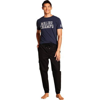 Barefoot Dreams - Mens Malibu Collection Cotton Twill Cargo Jogger