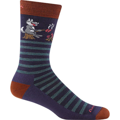 Darn Tough Vermont - Womens Wild Life Crew Lightweight With Cushion Socks
