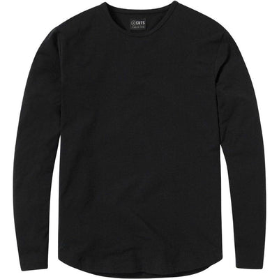 Cuts - Mens AO Long-Sleeve Curve-Hem Tee