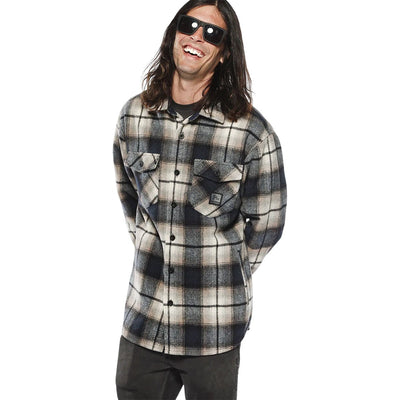 Fasthouse - Mens Folsom Heavyweight Flannel Shirt — Multi