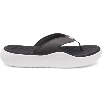 Under Armour - Mens Ignite Pro 8 T Sandal — Black/White/White (002)