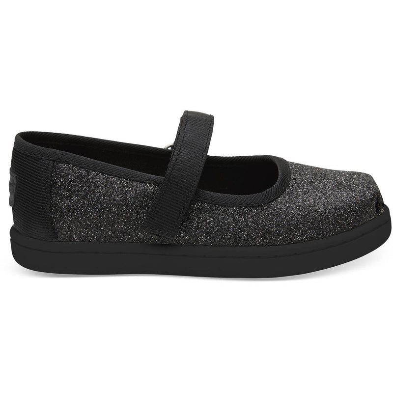 Toms Tiny Mary Jane Polyester Flat
