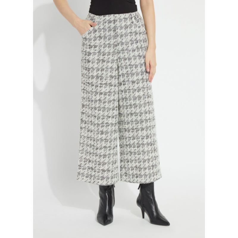 Lysse - Womens Sylvinne Tweed Crop Palazzo
