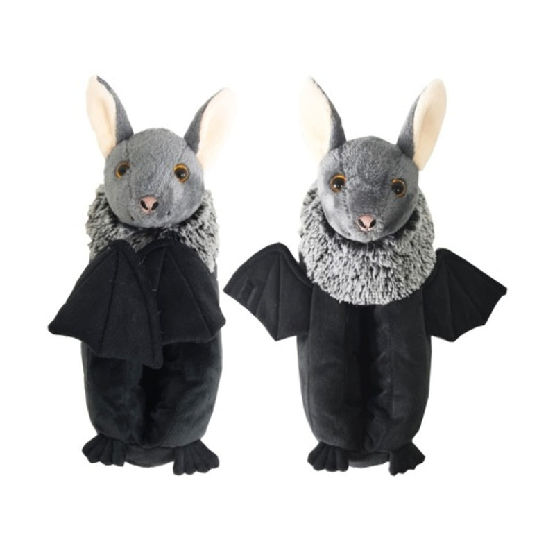 Oooh Yeah - Womens Bat Hugs Women's Fuzzy Slippers