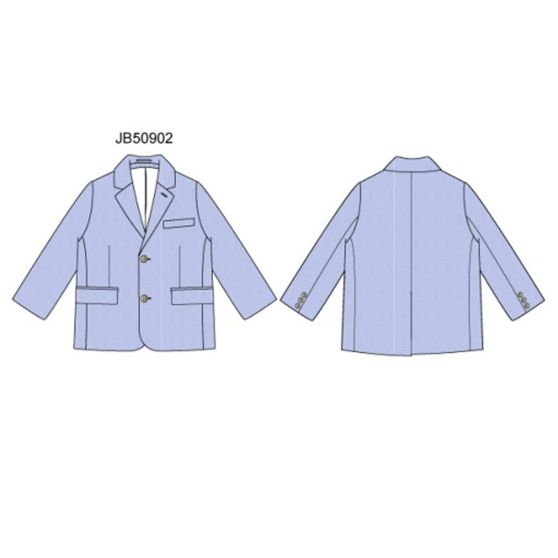Janie and Jack - Boys with Lt Blue Oxford Blazer Spbas