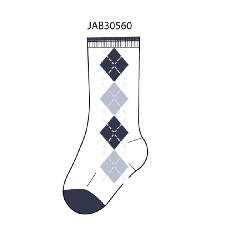Janie and Jack - Kids B Blu Argyle Sock E1