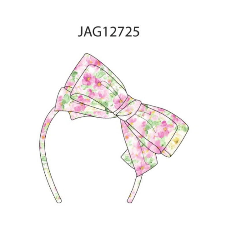 Janie and Jack - Kids G Multi Print Bow Hb E1