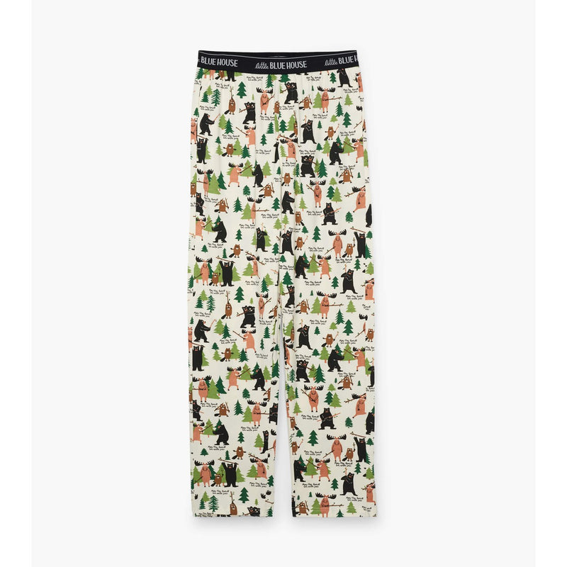 Little Blue House - May the Forest Be with You Mens Jersey Pajama Pan