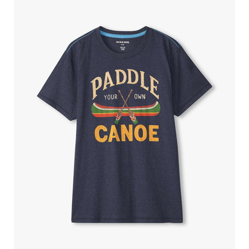 Little Blue House - Paddle Your Own Canoe Mens Tee