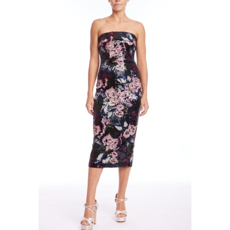 Badgley Mischka - Womens Strpls Beaded