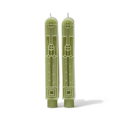 Skeem - Unisex Frank Lloyd Wright Saguaro Forms Set of 2 Tapers