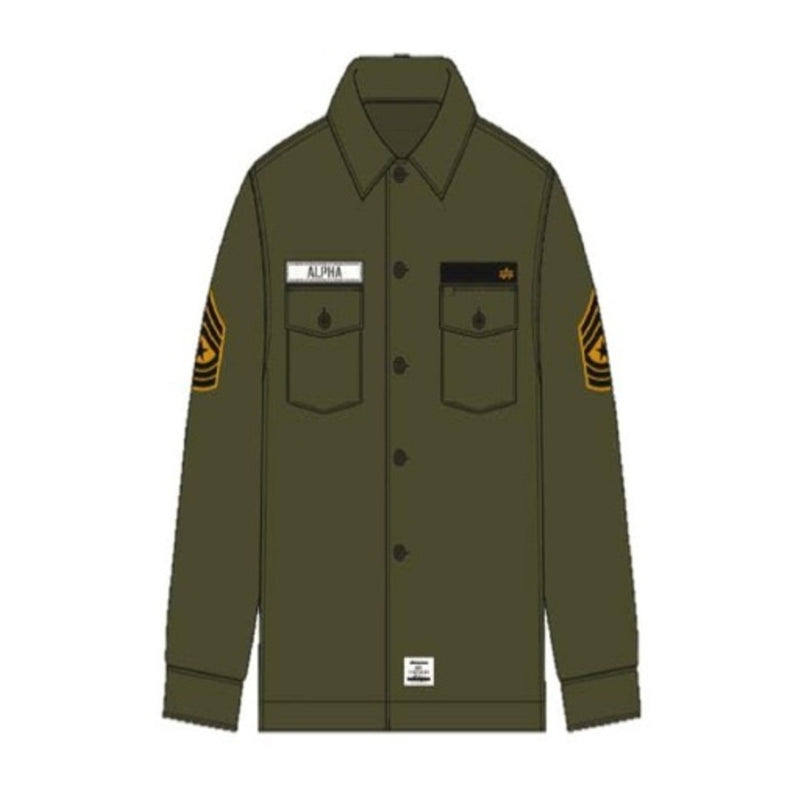 Alpha Industries - Mens Deco Fatigue Shirt Jacket