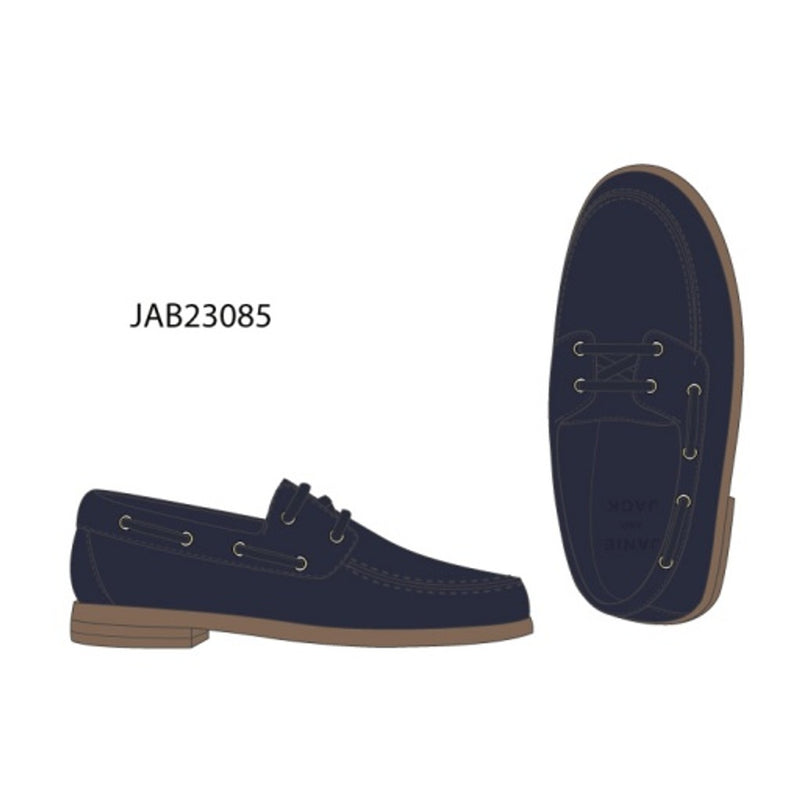 Janie and Jack - Kids B Nvy Suede Boat Shoe E1