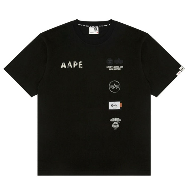Alpha Industries - Mens Aape X Alpha Somewhere in Universe Tee