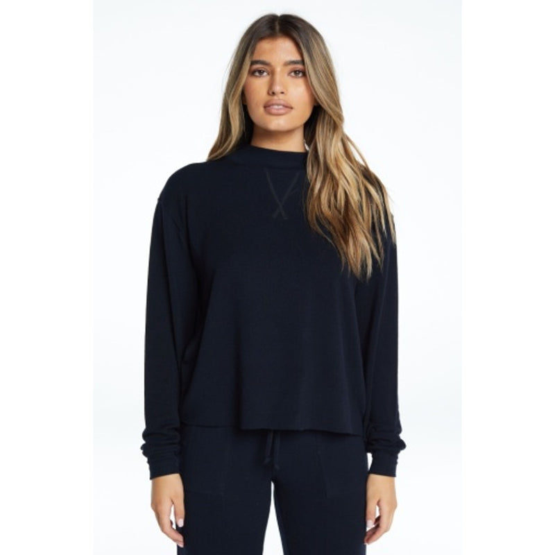 Year of Ours - Womens Mock Neck Sweatshirt