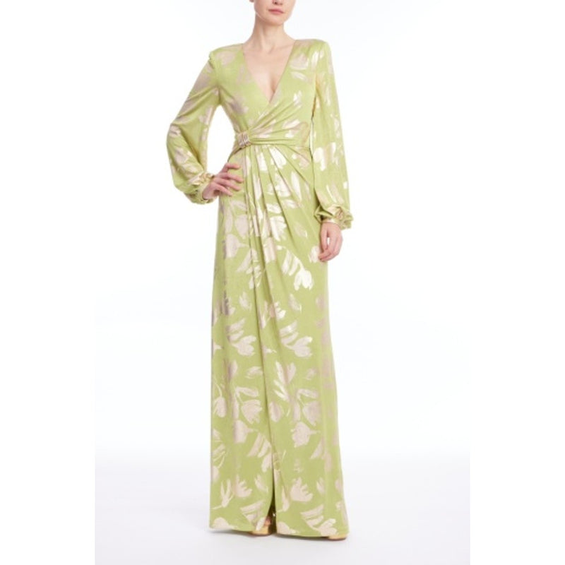 Badgley Mischka - Womens Foiled Lame
