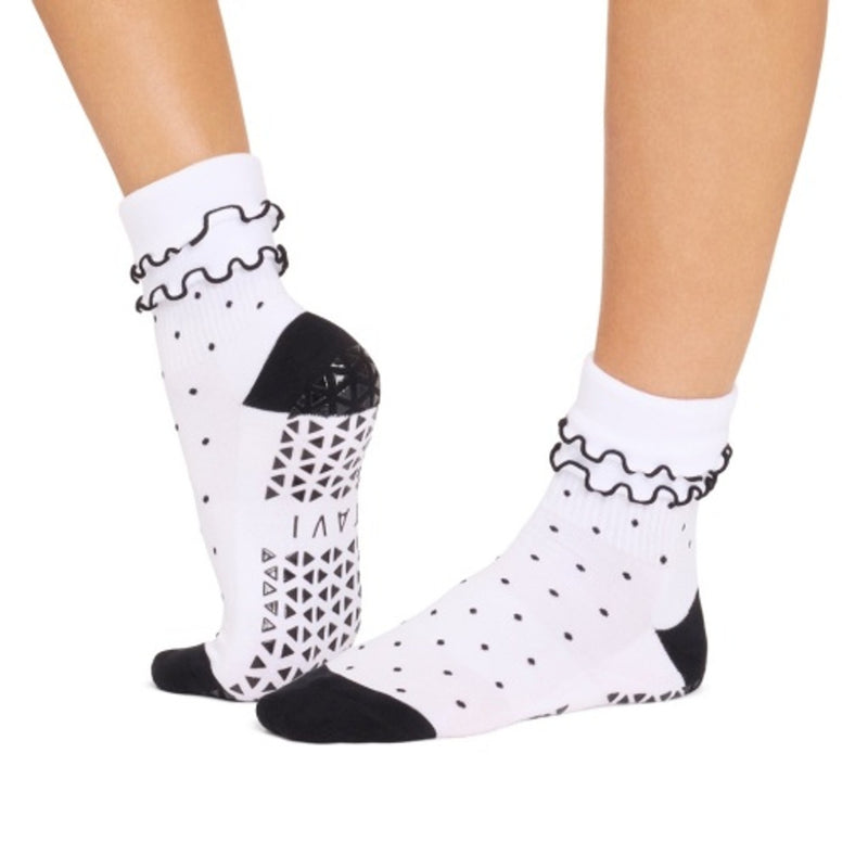 Thirty Three Threads - Unisex Grip Aria Bonbon Polka Dot Frills